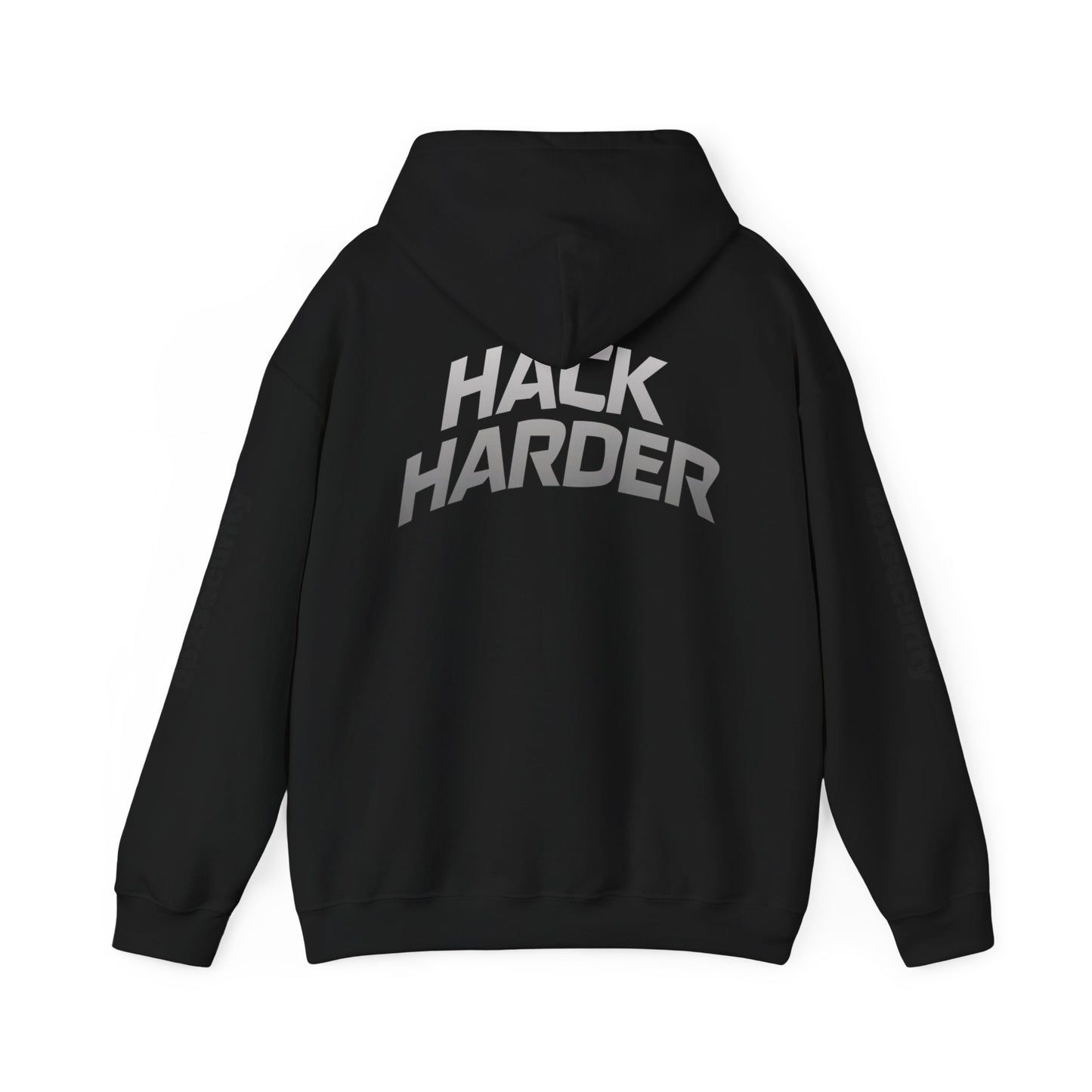Ethical Hacker Hoodie - Unisex Heavy Blend™ Hooded Sweatshirt (Black & White) edition