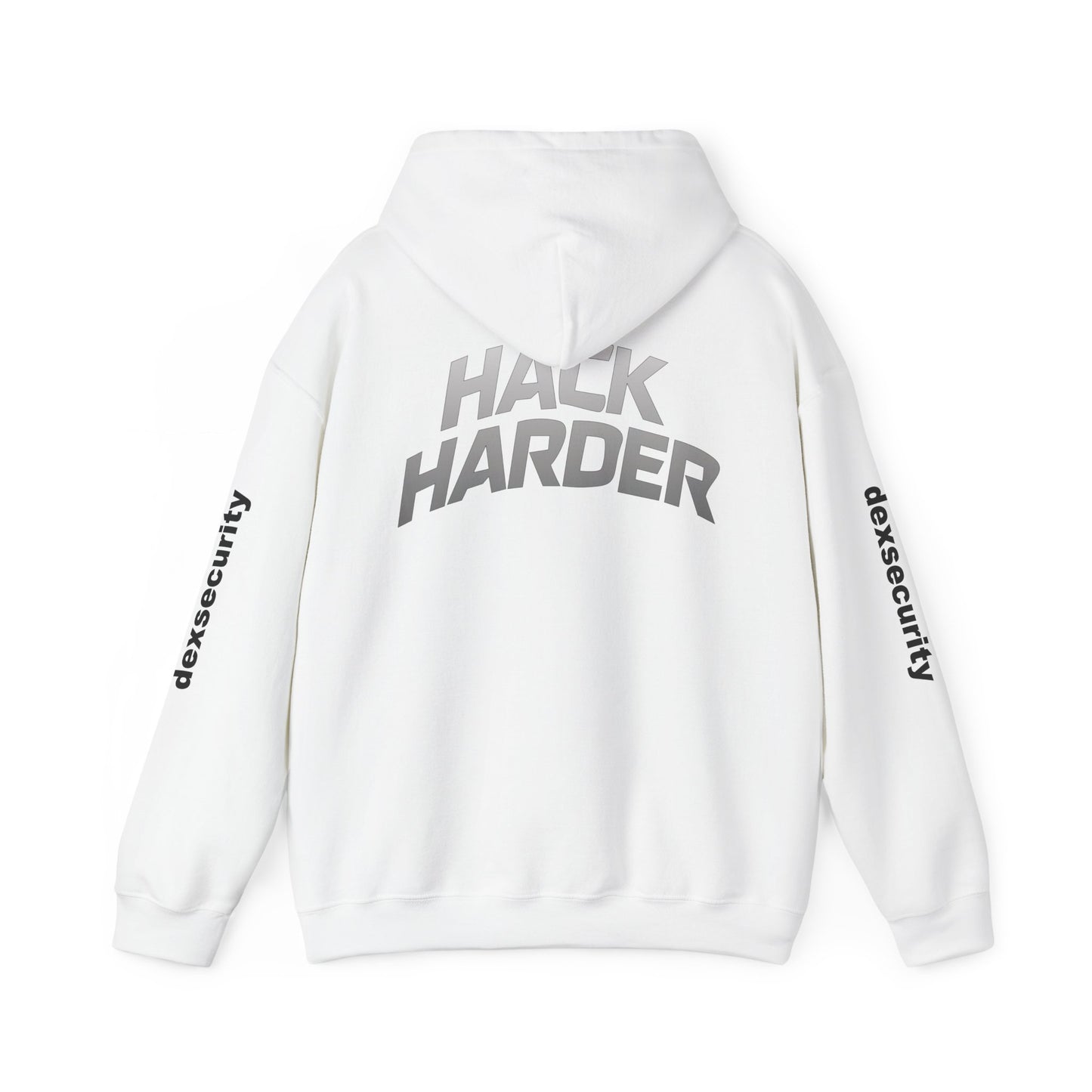 Ethical Hacker Hoodie - Unisex Heavy Blend™ Hooded Sweatshirt (Black & White) edition