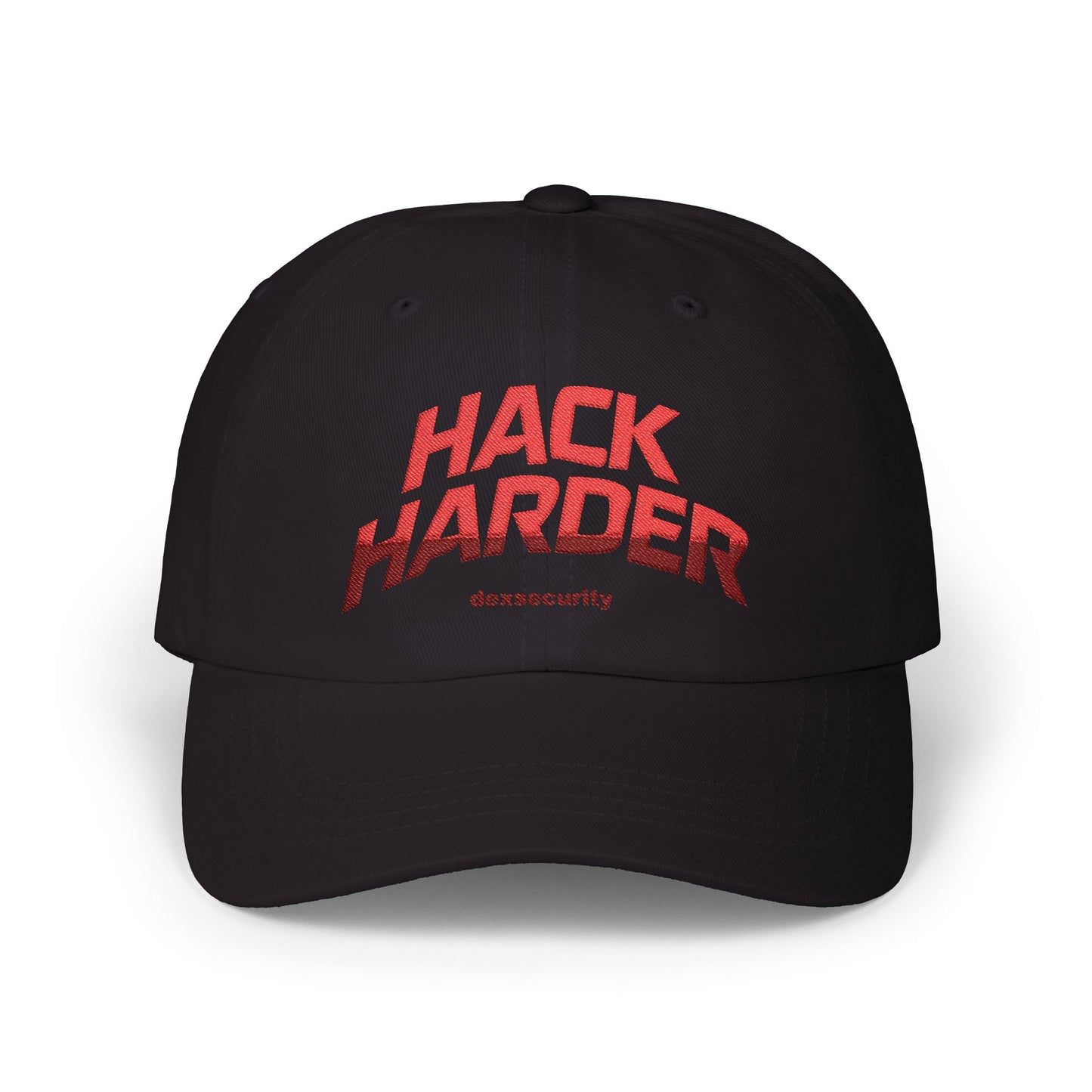 Classic Hacker Cap - Hack Harder Cap for Hackers and Pentesters