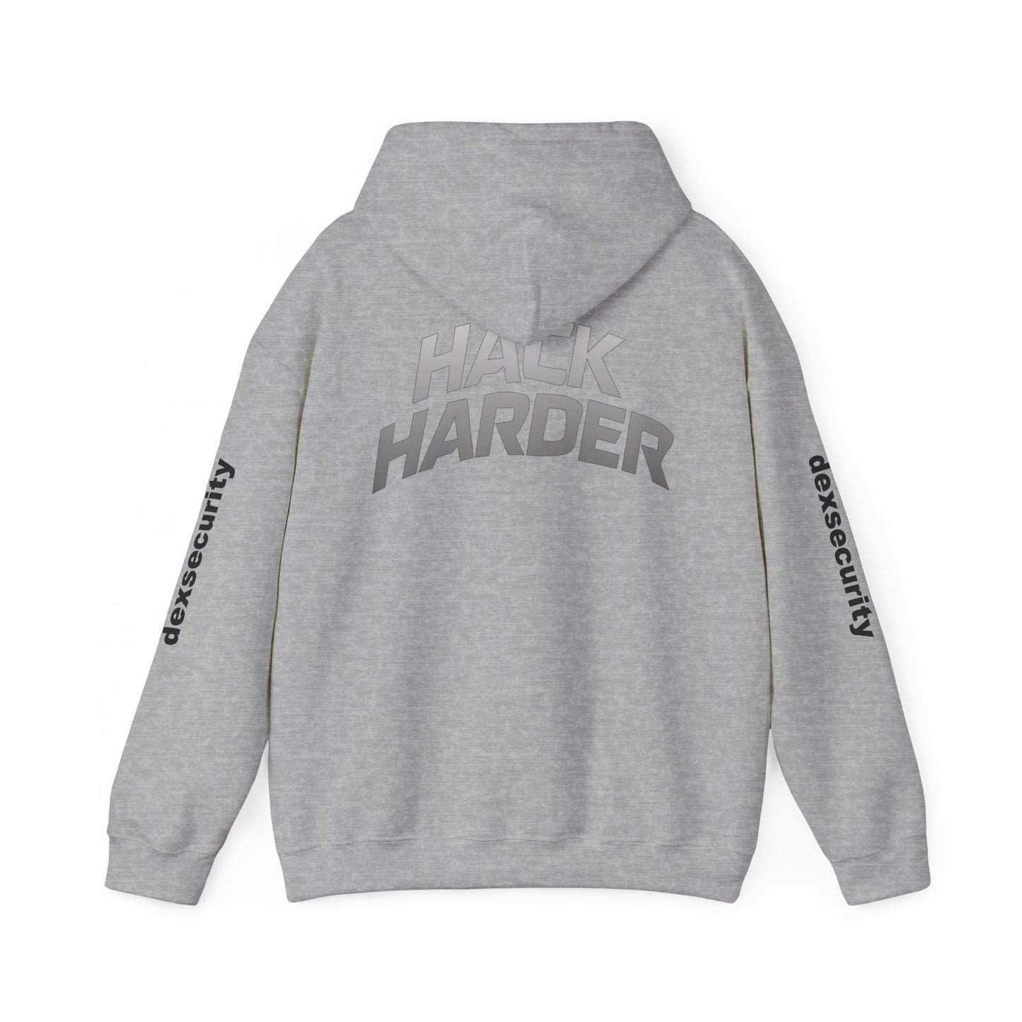 Ethical Hacker Hoodie - Unisex Heavy Blend™ Hooded Sweatshirt (Black & White) edition