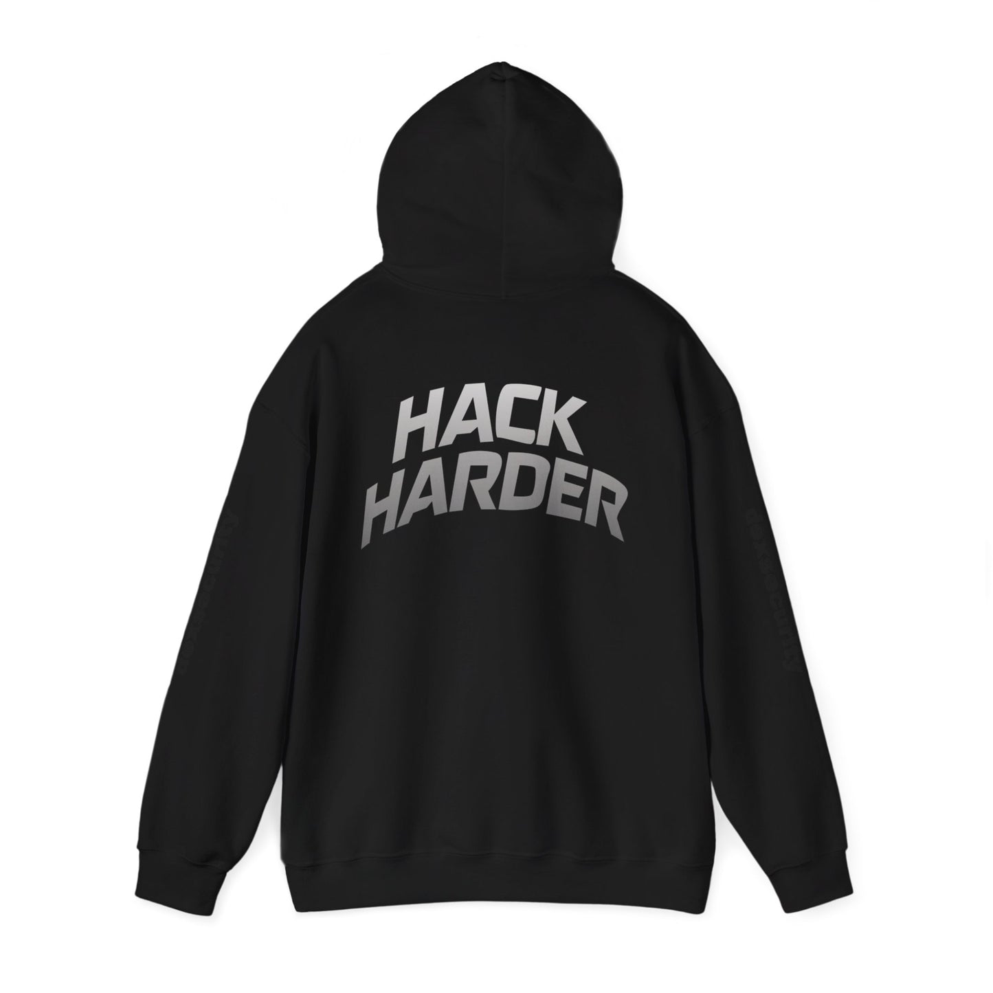 Ethical Hacker Hoodie - Unisex Heavy Blend™ Hooded Sweatshirt (Black & White) edition