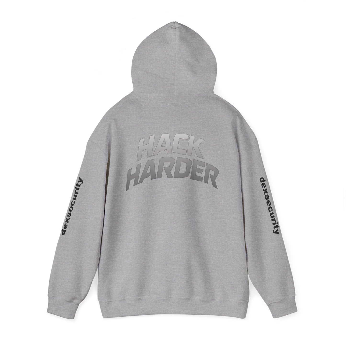 Ethical Hacker Hoodie - Unisex Heavy Blend™ Hooded Sweatshirt (Black & White) edition