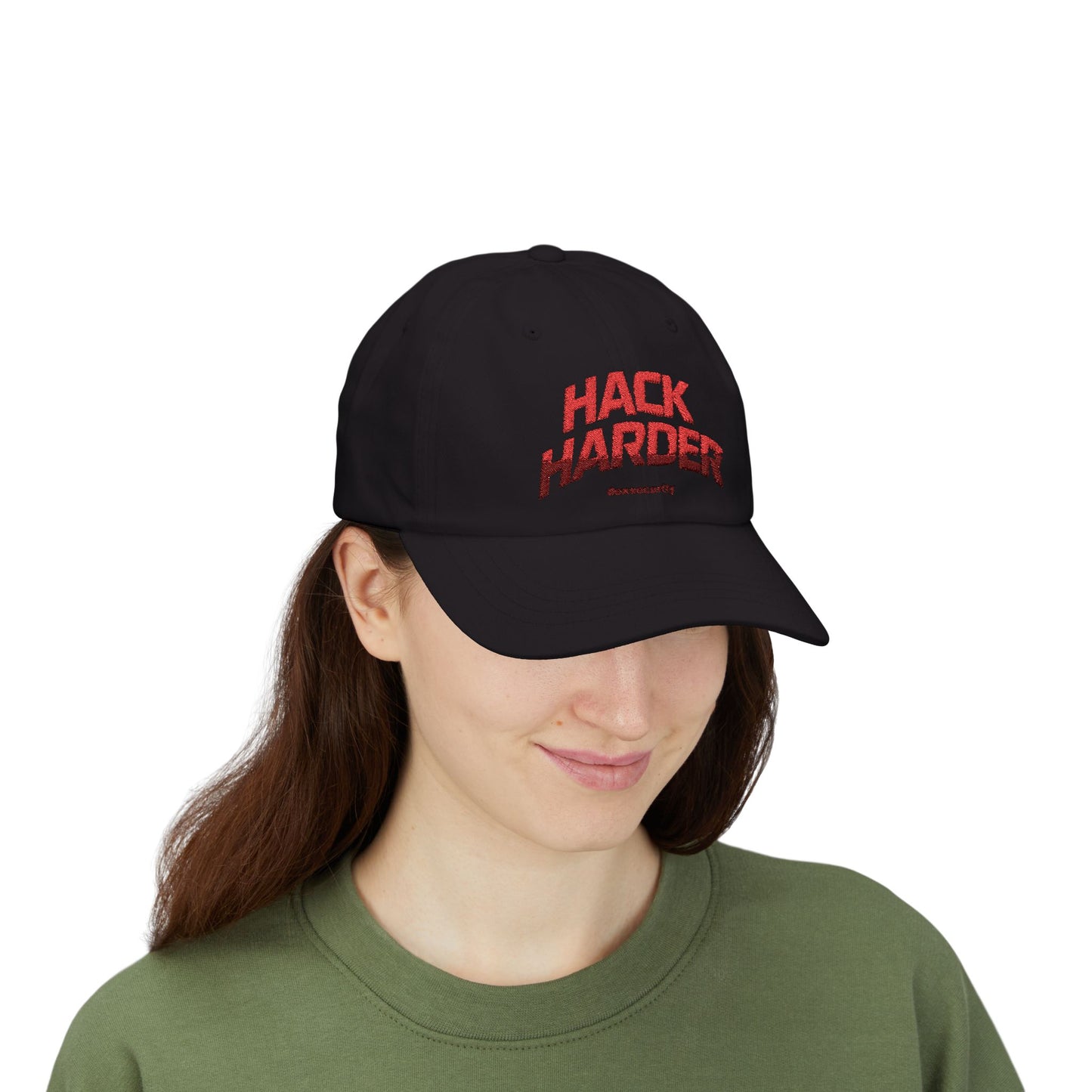Classic Hacker Cap - Hack Harder Cap for Hackers and Pentesters