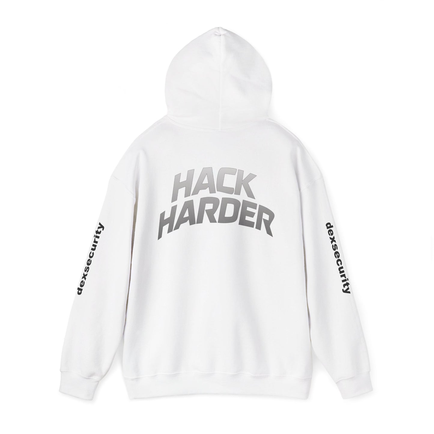 Ethical Hacker Hoodie - Unisex Heavy Blend™ Hooded Sweatshirt (Black & White) edition