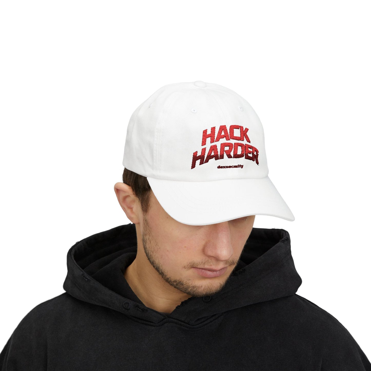 Classic Hacker Cap - Hack Harder Cap for Hackers and Pentesters